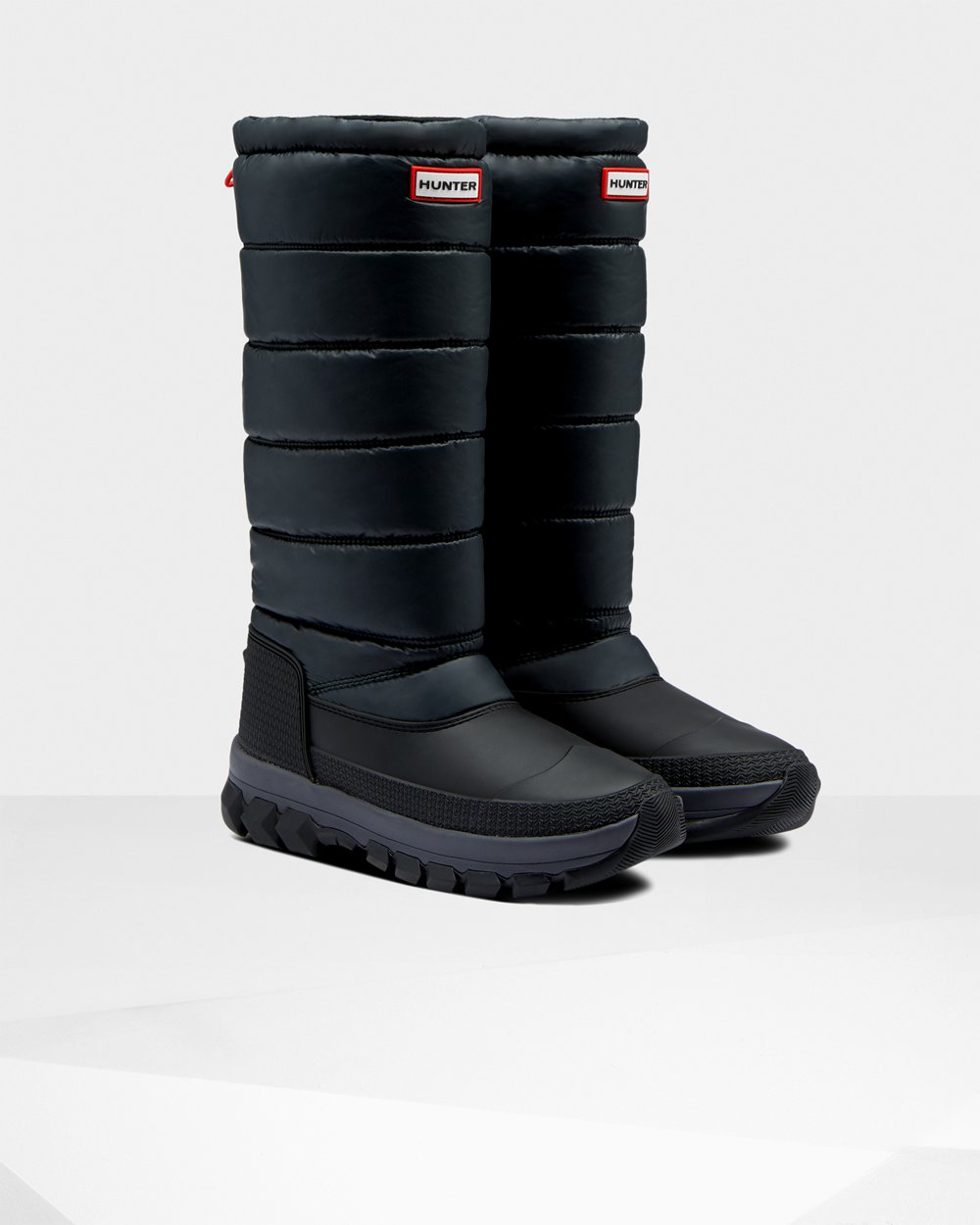 Hunter Sne Støvler Dame Sort | Original Insulated Tall | NBFKO-7960